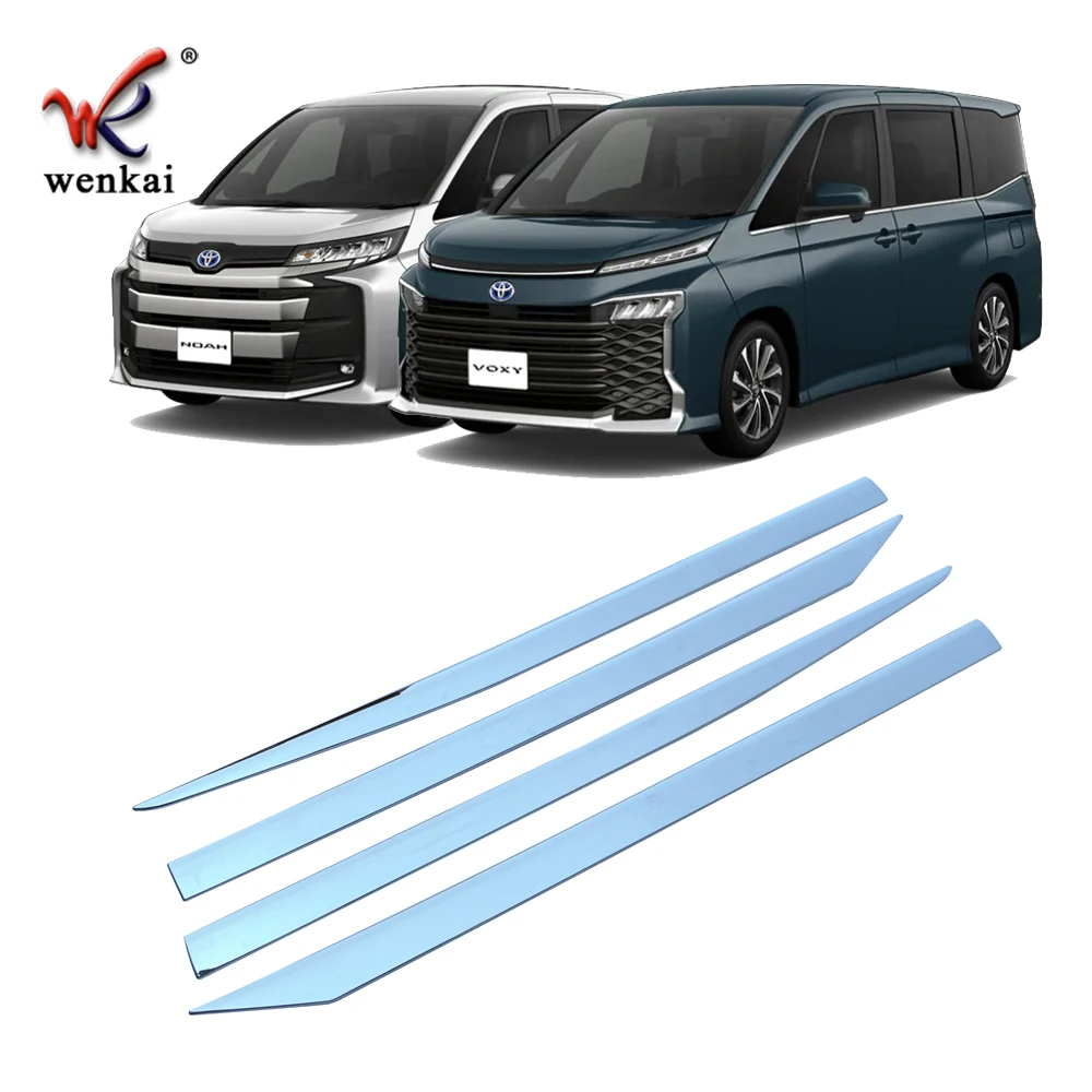 て*ん様 Noah Voxy90 Series BackDoor Garnish Toyota Voxy Noah 90 2022 ABS Chrome Trim Accessories