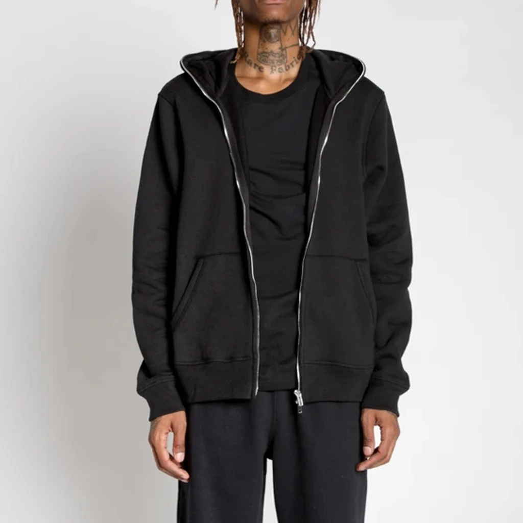 ngqrse フルジップパーカー 黒 UNISEX パッチジップパーカー – BUNNY APARTMENT