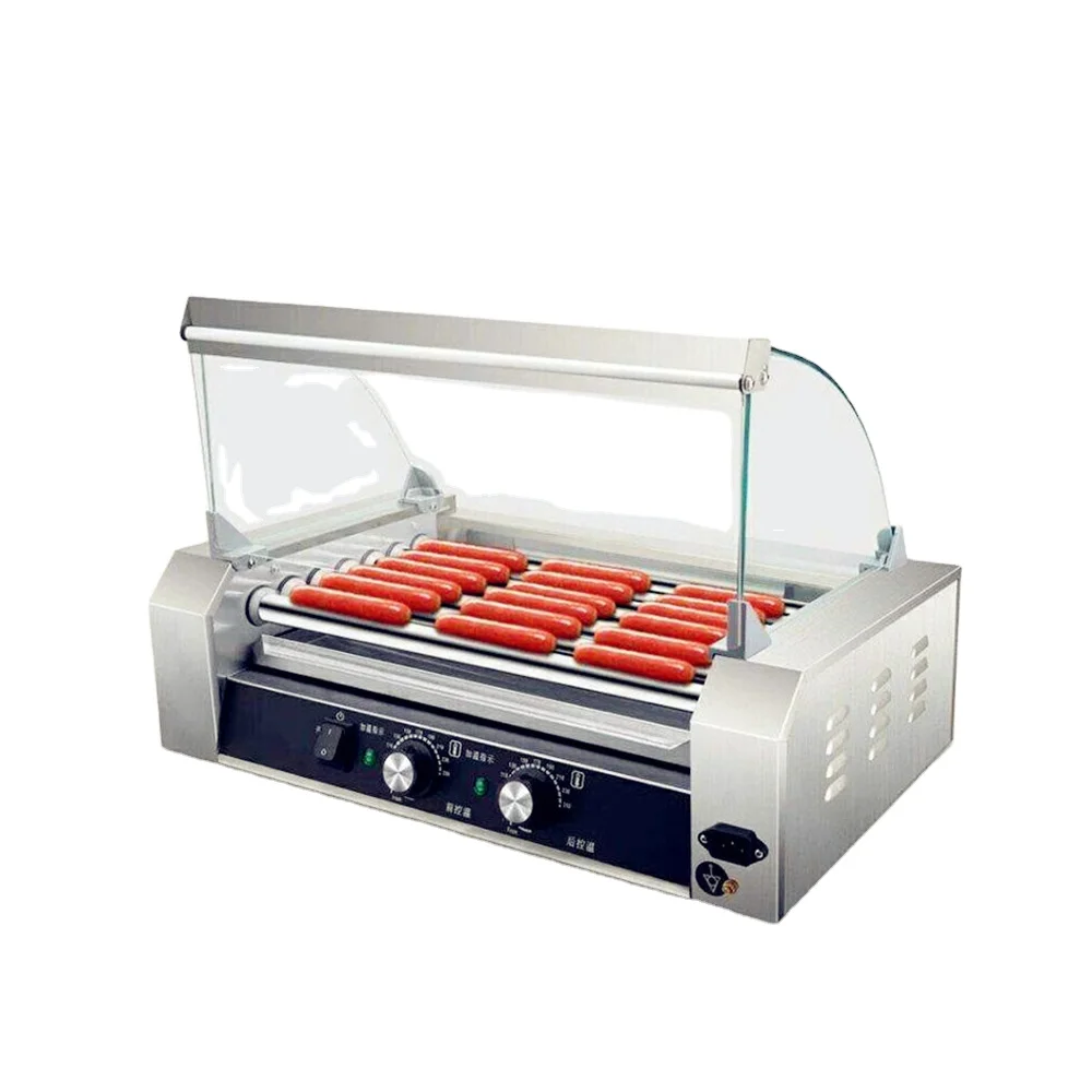 CE Approval Hot Dog Roller Grill/Hotdog Griiling Machine hotdog maker machine