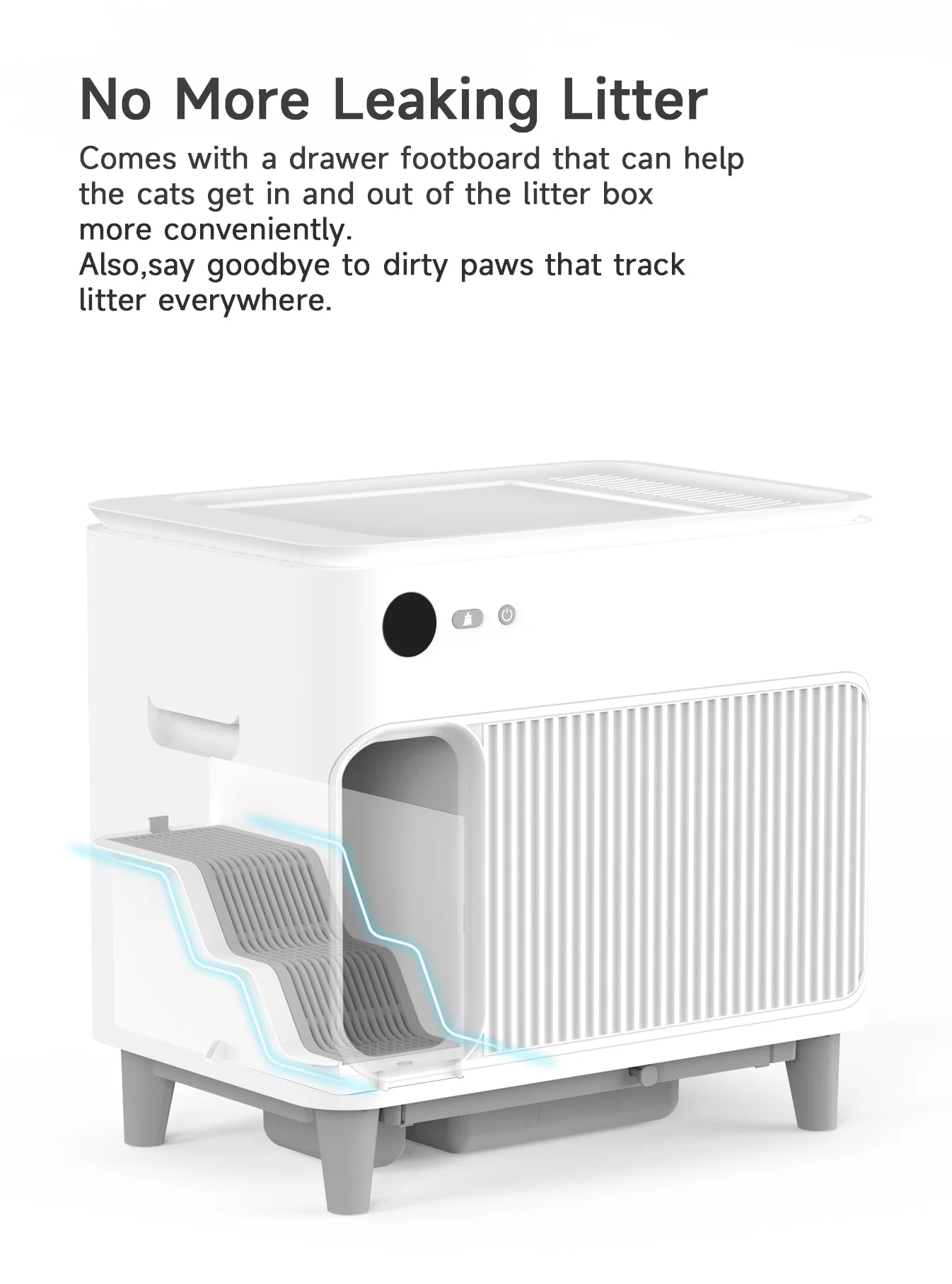 Luxury Large App Control Intelligent Smart Self Cleaning Portable Cat