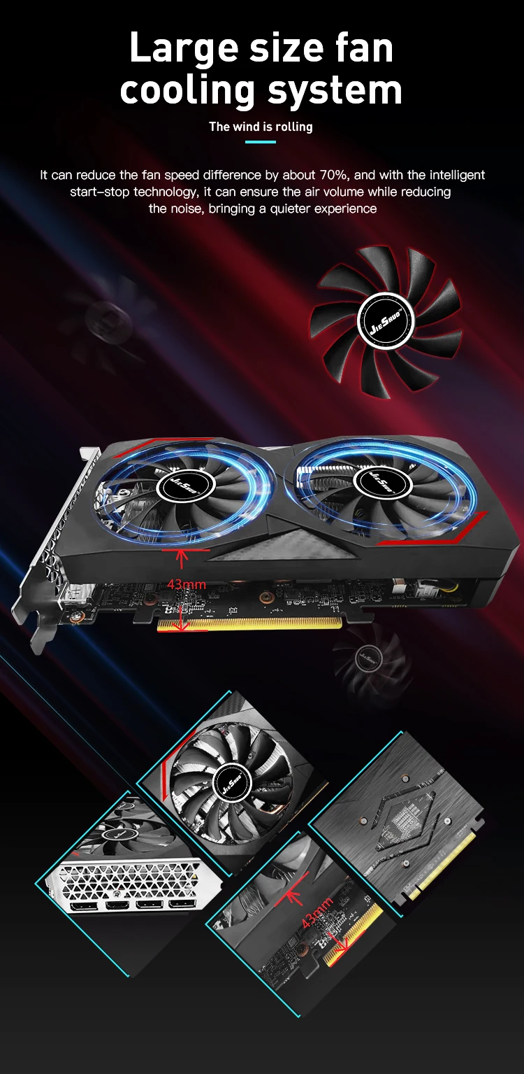 New Jieshuo Amd 6600m Gaming Gpu Rx 6600 Xt 6600 M Used Carte Graphique ...