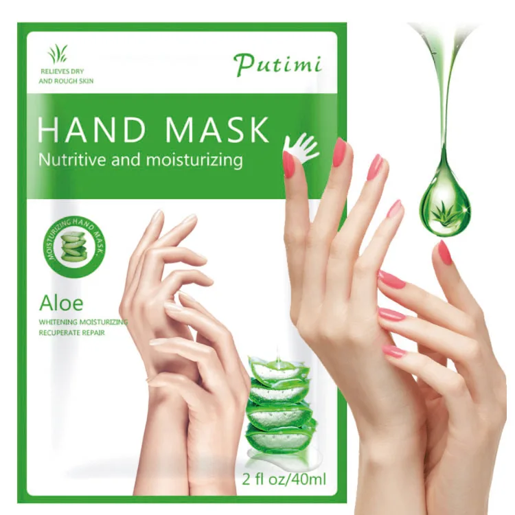 Лидер продаж косметическая маска для удаления омертвевшей кожи кутикулы пятки алоэ вера гладкая рук ухода за