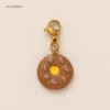 Colgante de donut de chocolate