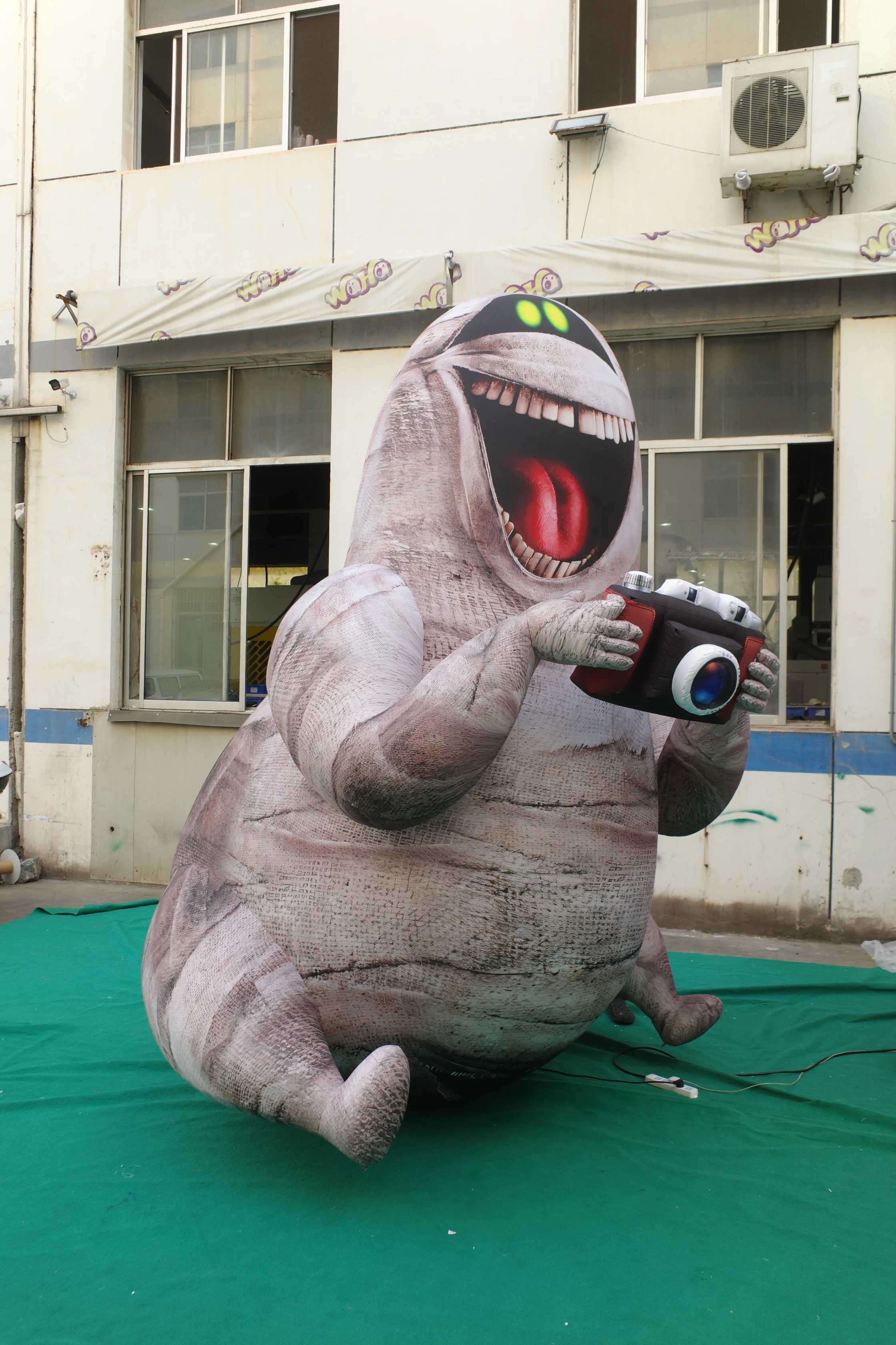 Giant Inflatable Mummy Ghost Mascot for Commercial Display & Halloween, Durable Advertising Inflatable