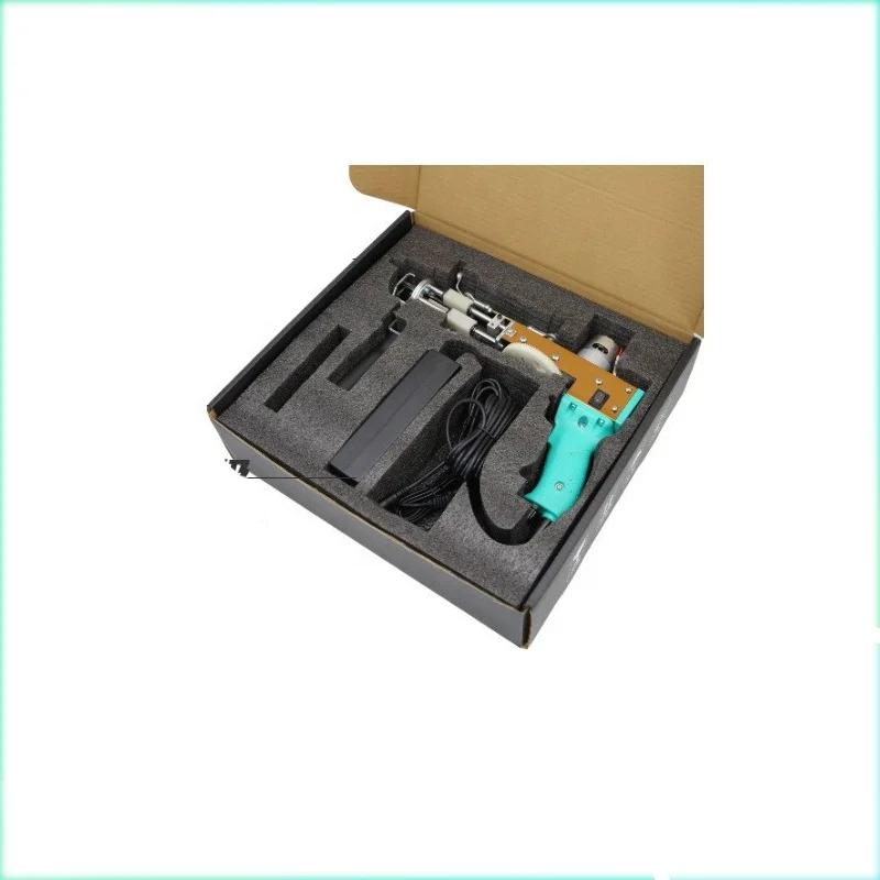 3 в 1 ЕС/США/канал Регулируемая длина пряжи петля ворс и резка ворса Электрический коврик ручная машина для пробивки