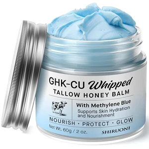 OEM ODM Natural Organic Tallow Honey Ghk-cu Whitening Lightening Nourishing Moisturizing Face & Body Balm