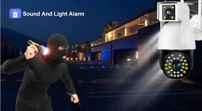 IP Network Outdoor Cctv Ptz Security Camera 4MP 4G CCTV Security Video