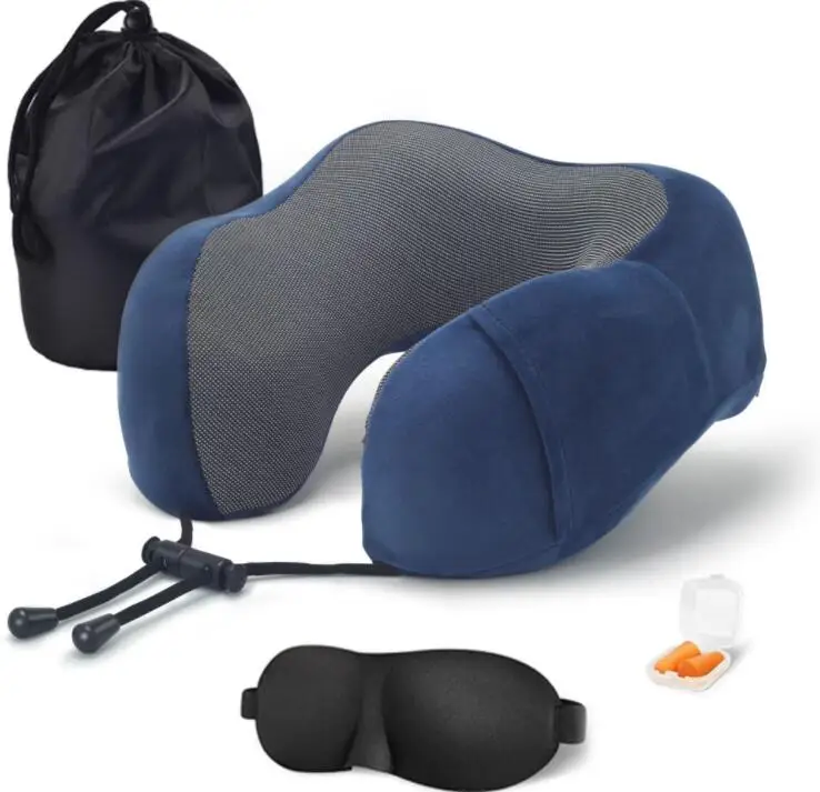 Latest  Car Neck Memory Foam  Pillow Travel Neck Pillow for Car Office Comfortable Memory Foam Pillow