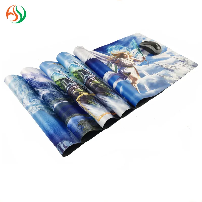 Custom Gaming Mouse Pad Professional Desk Card Game Playmat Sublimation Xxl Mouse Pad aperçu 4