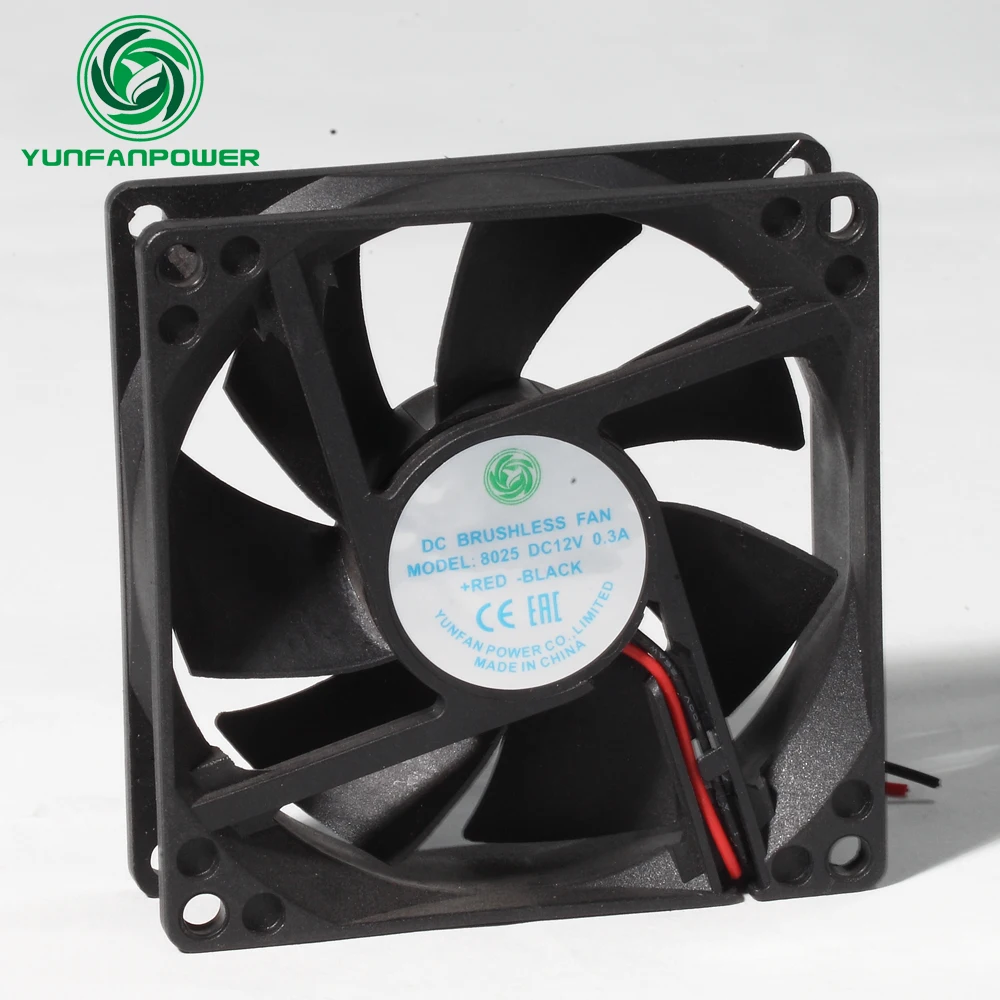 Axial Fan, 12V, 24V, 8025 - detail 8
