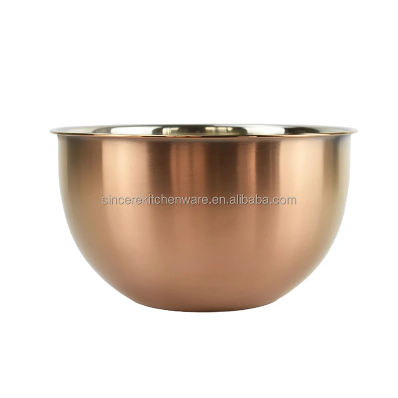 Rose Gold Mixing Bowls – Aubree Says