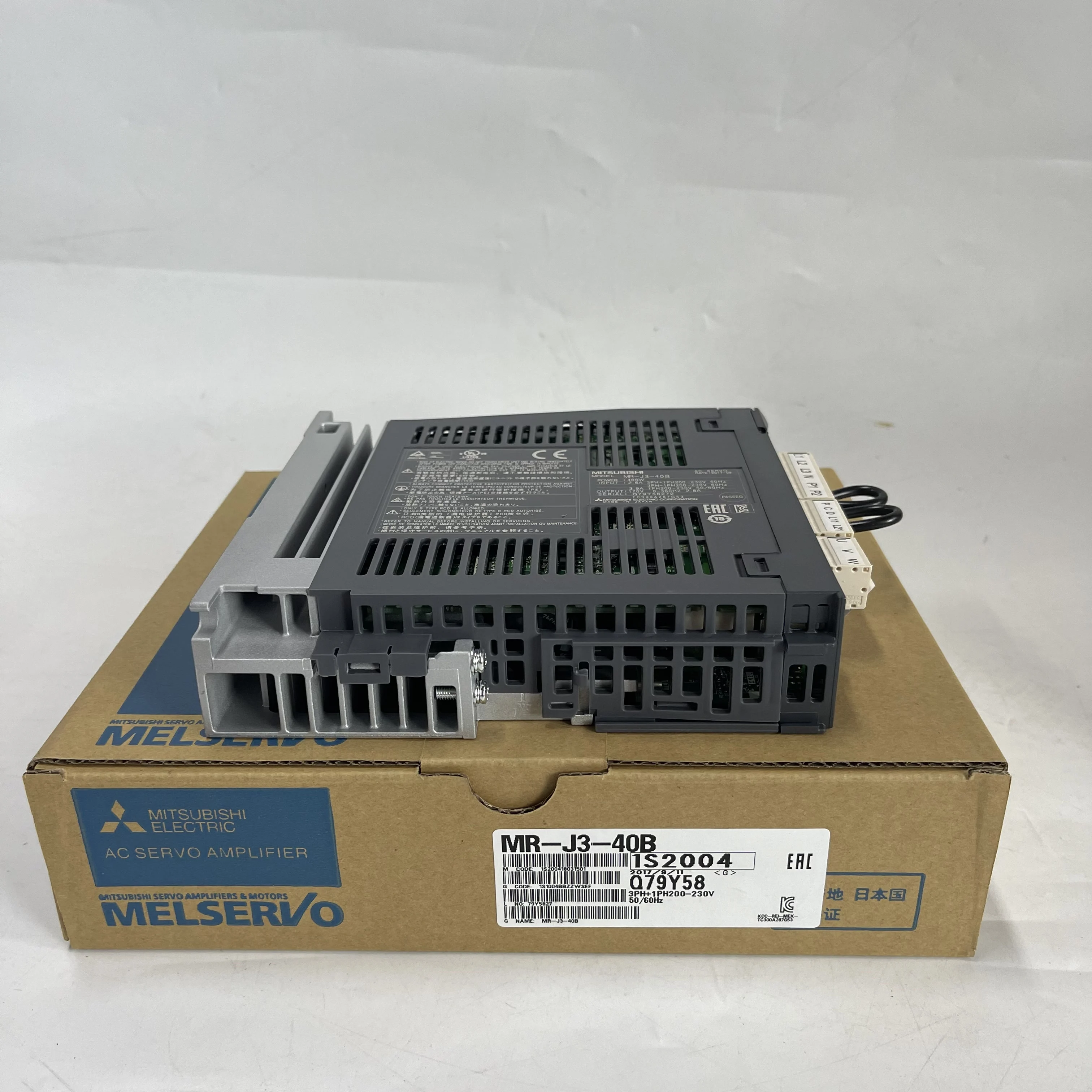 MITSUBISHI AC Servo Amplifier MR-J3-40B MITSUBISHI AC Servo Amplifier MR-J3-40B