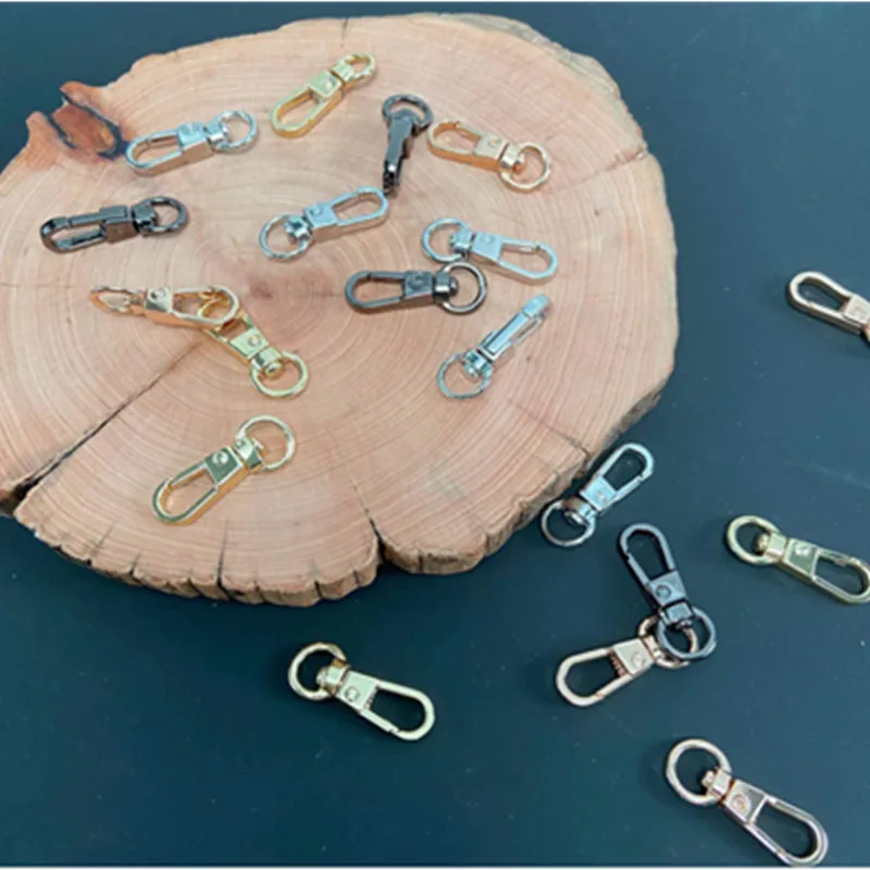 Zine合金メタルストラップフックゴールド/シルバー/ブロンズスイベル