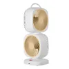 Double-headed circulating fan yellow