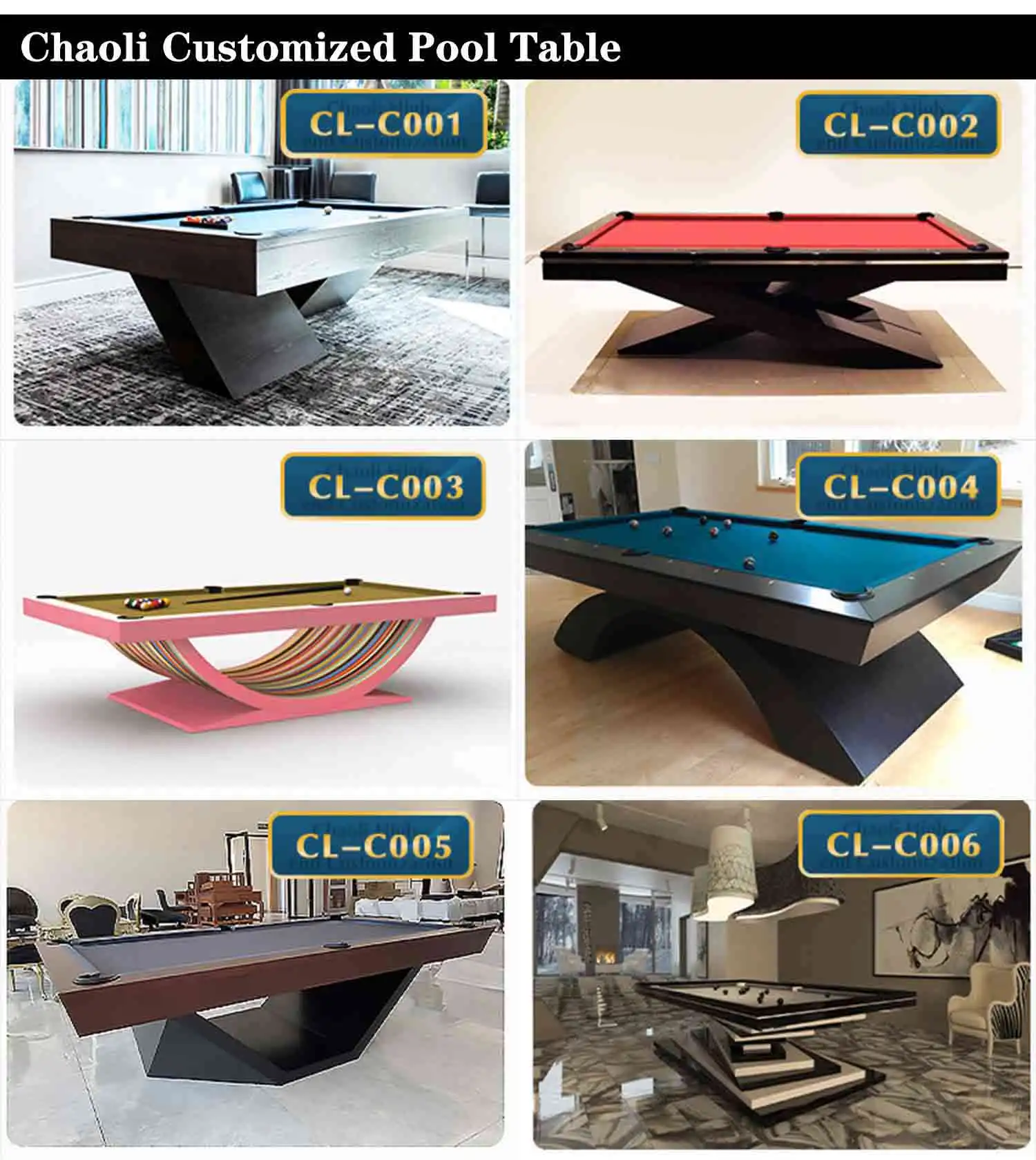 2023 Luxury Residential Indoor Billiards Table For Home Use 8ft 9f