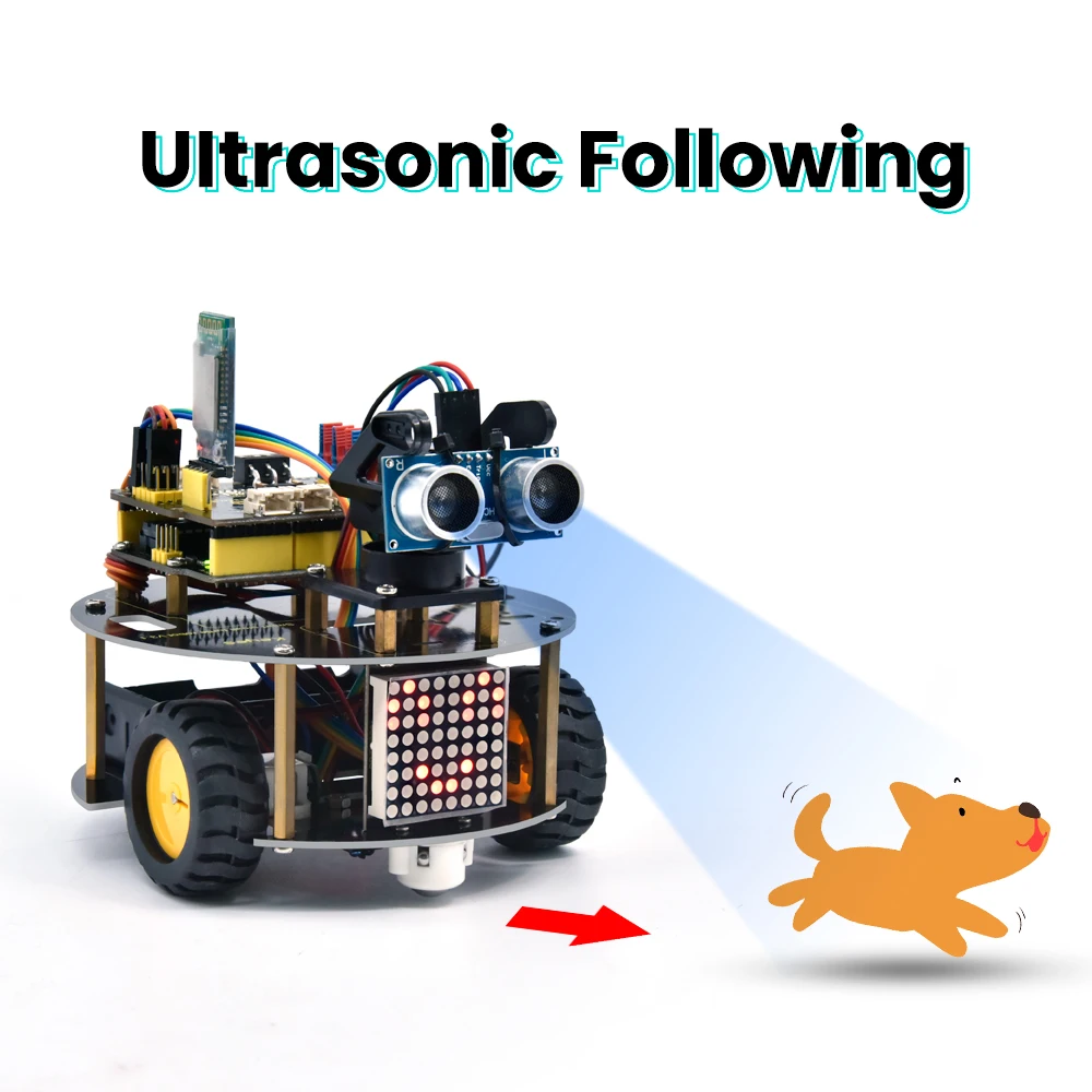 OEM/ODM Keyestudio Smart Little Turtle Robot V3.0 Robot Car Kit for Arduino Educational Programming Robot