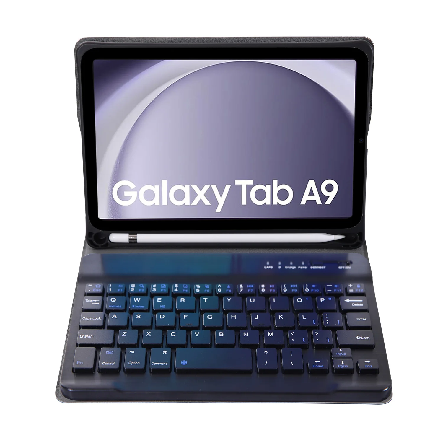 Keyboards for Samsung Tab A9 Plus SM-X216 X210 11 Inch 2023 Magnetic Tablet Cover With Pen Slot Wireless Keyboard Case