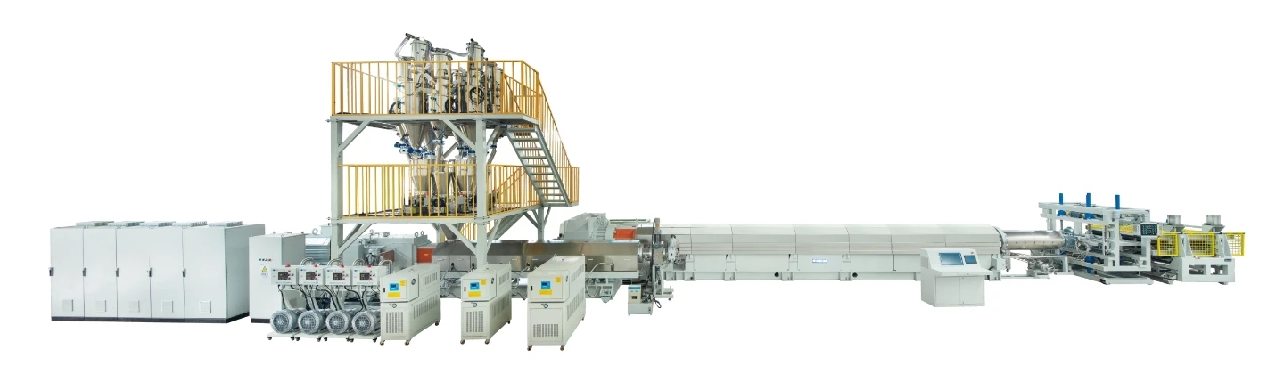 XPS Extruded Polystyrene Foam Extrusion Production Line, XPS Foam Board Making Machine