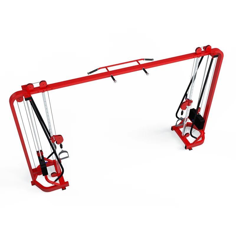 Gym Pin Load Selection Machine Adjustable Multi Functional Trainer Cable Crossover Machine for Fitness Center