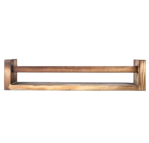 Деревянная настенная стойка для домашнего декора оптом