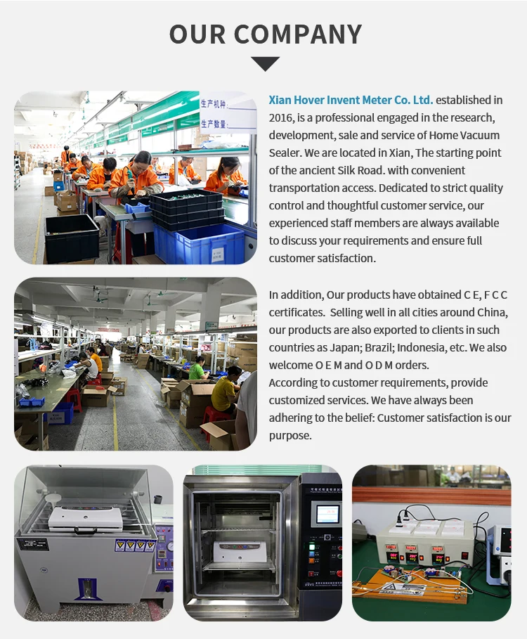 vacuum machine packing