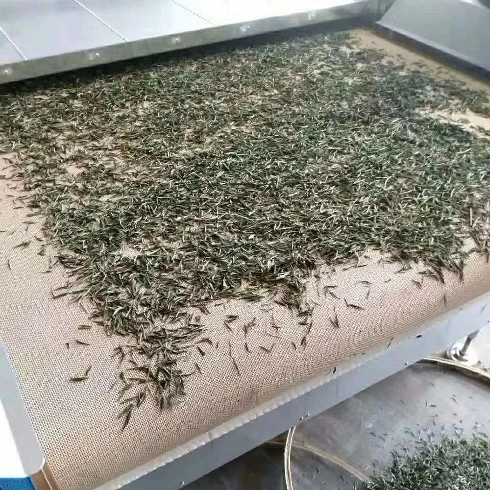 用于绿茶微波干燥机的ptfe食品级绿茶干燥输送带耐热ptfe输送带