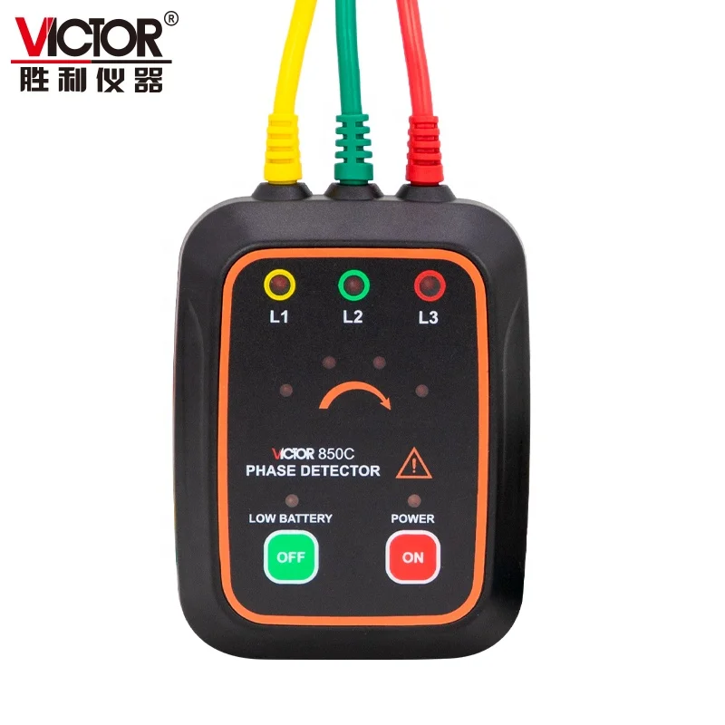 3 Phase Rotation Meter Phase Rotation Monitor Phase Sequence Meter AC ...
