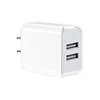 Cargador de pared blanco US Plug 2A