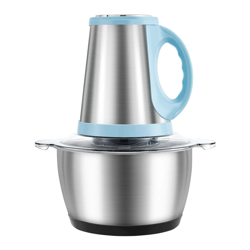 Оптовая продажа кухонные приборы 2 л 3 4 Мясорубка из нержавеющей стали миксер Кухонный комбайн Электрический измельчитель овощей