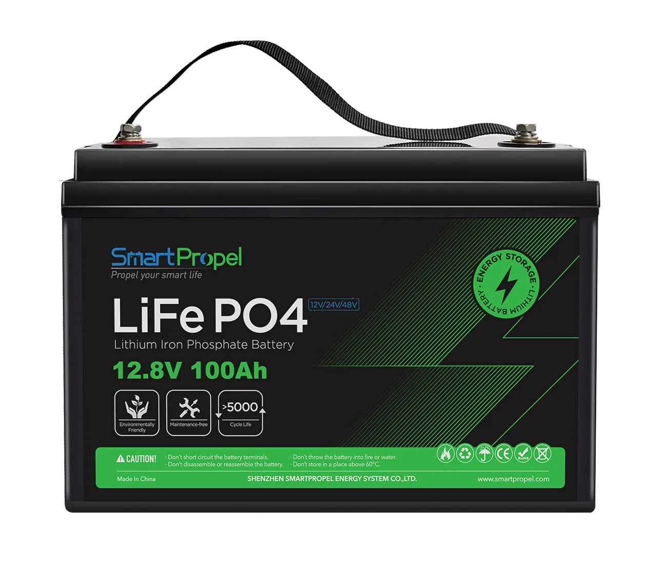 6000 Deep Cycle 12v 100ah Lifepo4 Battery Pack Lithium12v 50ah 100ah ...