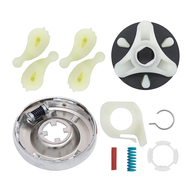 Kit d'embrayage de laveuse de bonne qualité avec accouplement de moteur et pièces de rechange pour chiens agitateurs 285785 et 285753A et 4 pièces 80040