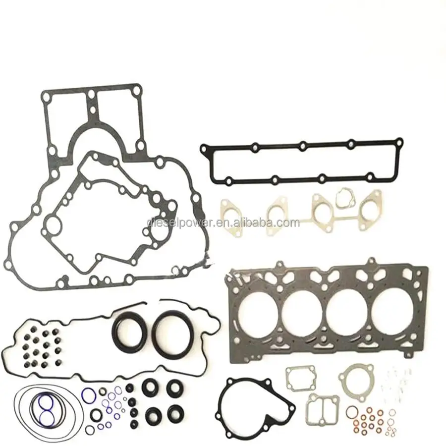 HQ Full Gasket Set W/ Head Gasket For Kubota V2607 Engine - Replaces 1J700-03320