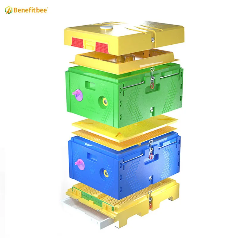 Benefitbee beekeeping bee box plastic hive
