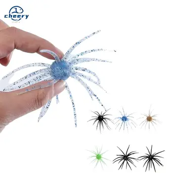 Cheery Bait Sea Urchin Soft PVC Printed Artificial Fish for Carp Bass Mandarin Tilapia-Fly Fishing Topwater/Midwater Lure – Soft Lure – view 2