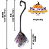 Color-printed gray net broom (bent handle)