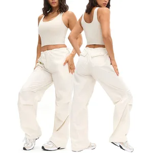 Custom Plus Size Sports Bra Top Sexy U-Neck Quick Dry Fabric with Removable Push Pad Breathable Fitness Yoga Underwear for Women