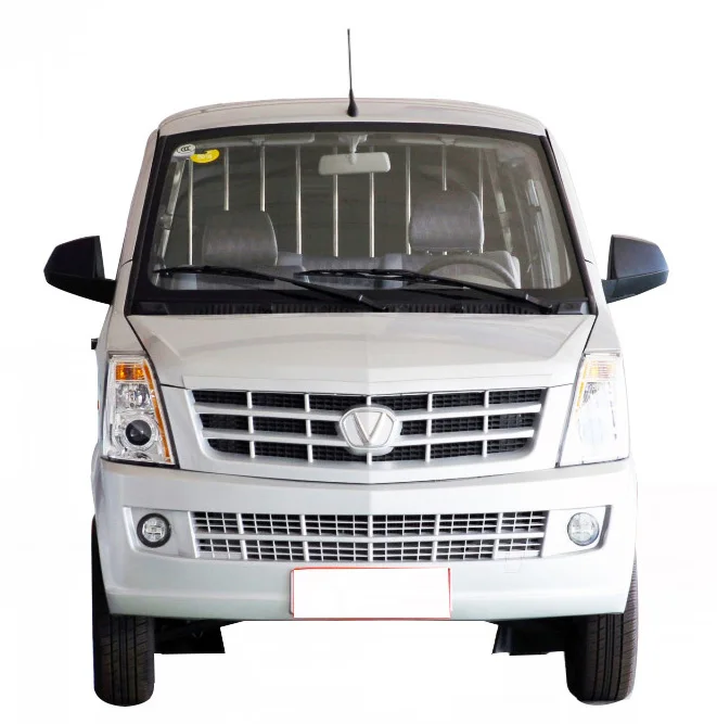 Низкая цена Распродажа 1.3L 4x2 взрослый Однорядный четырехколесный Двухместный Двойной шторный окно мини бензиновый грузовик/Минивэн Китай