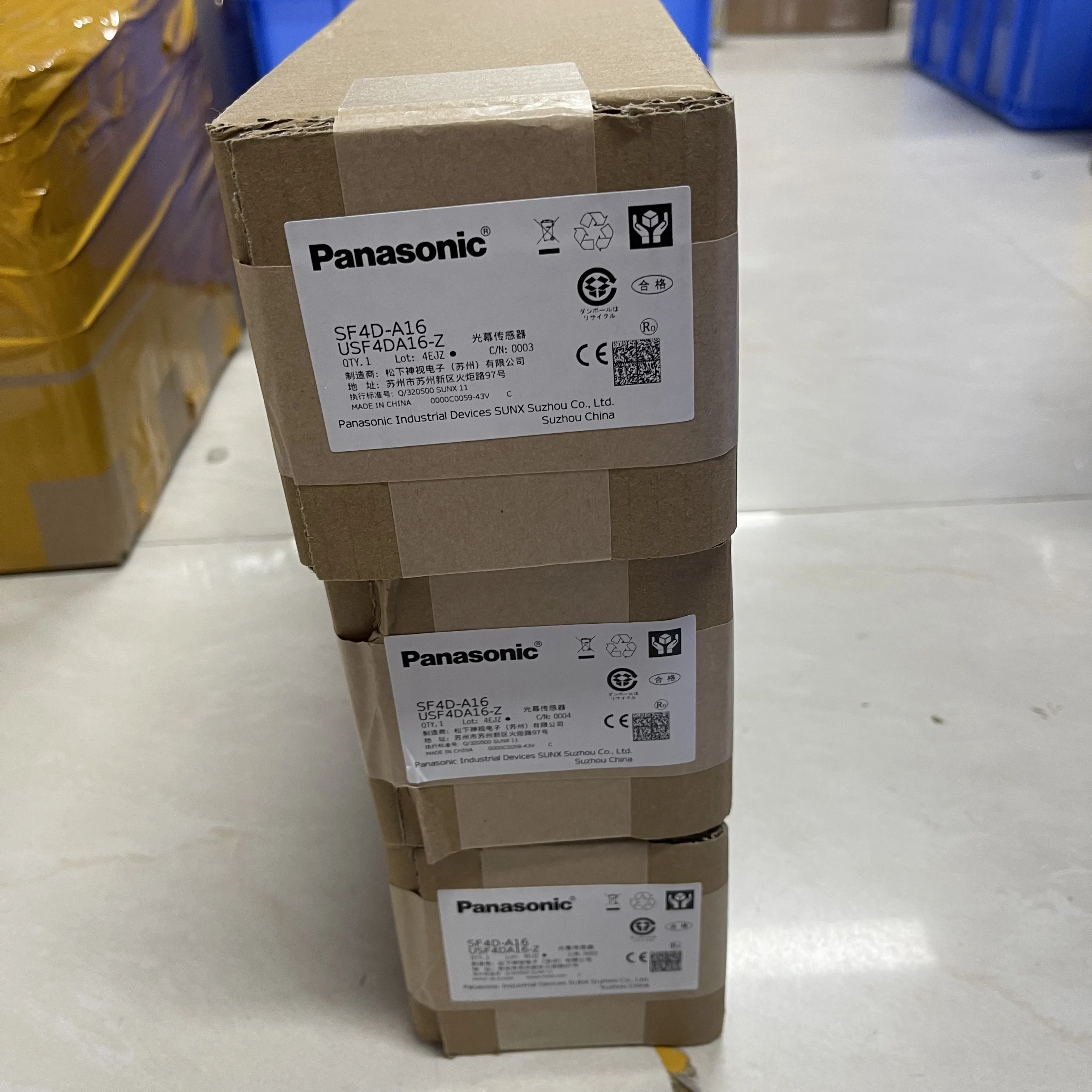 Panasonic Photoelectric Sensor SF4D-A16 USF4DA16-Z