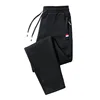 Red label zipper straight black (fish scale)
