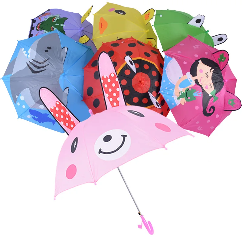 Mini Paraguas Con Orejas Animales Para Niños,Sombrilla Automática Con Estampado 3d,277 - Buy Los Niños De Paraguas,Los Niños Oído Paraguas,Niño 3d Paraguas Product on