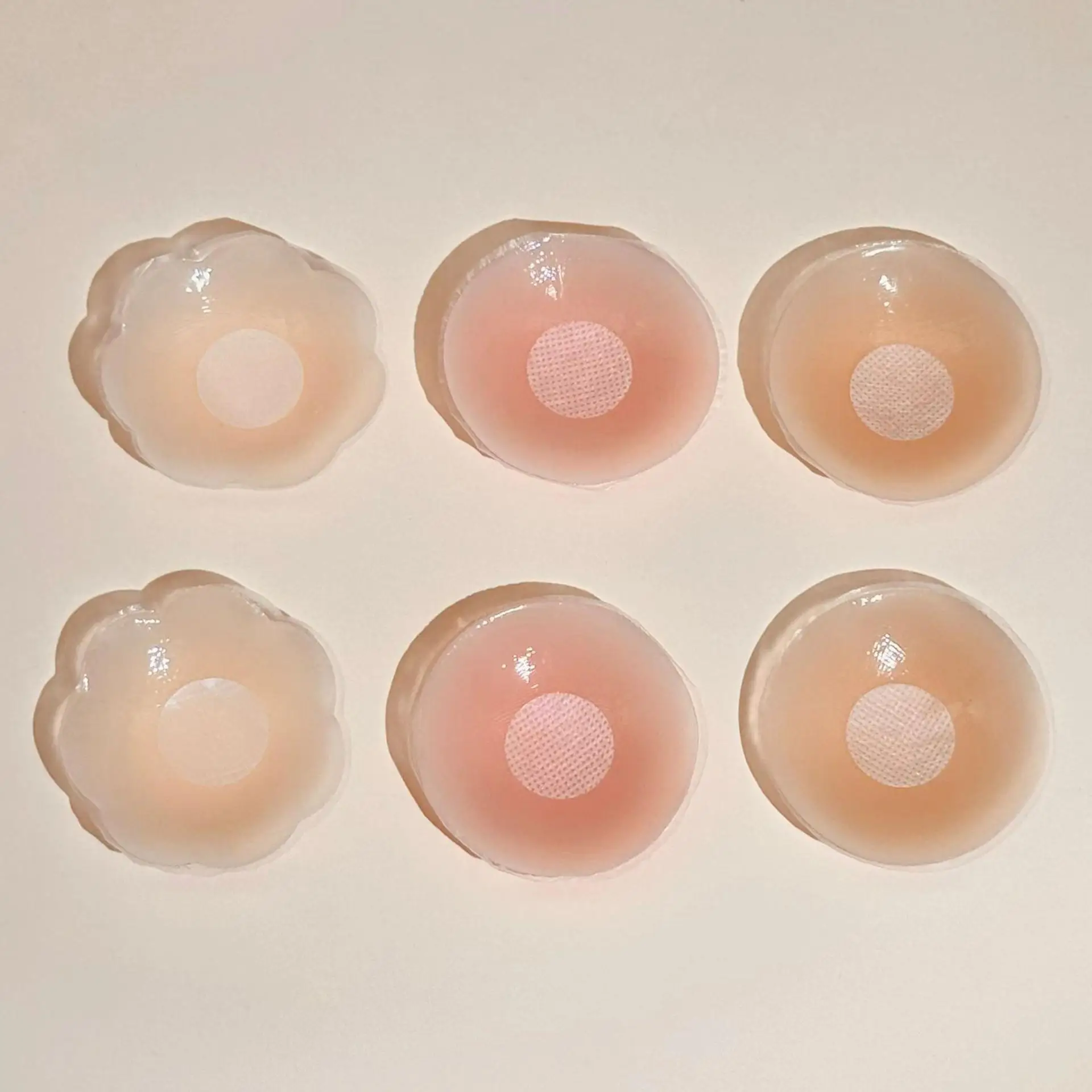 Invisible Silicone 6.5 Small Breast Patch Self Adhesive Breast Cover Invisible Breast Sticker Soft Nipple Cover