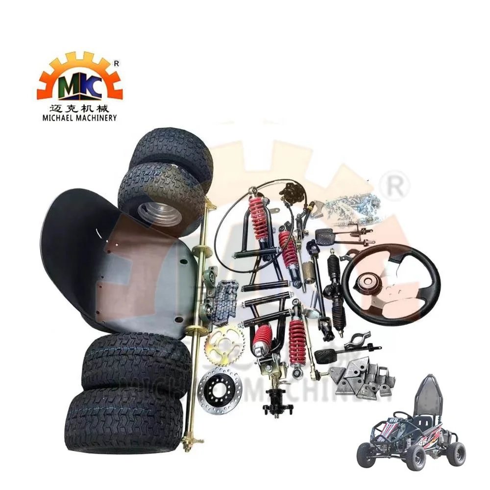 125cc Single Seat Off Road Go Kart Karting Chassis Complete Parts Kits
