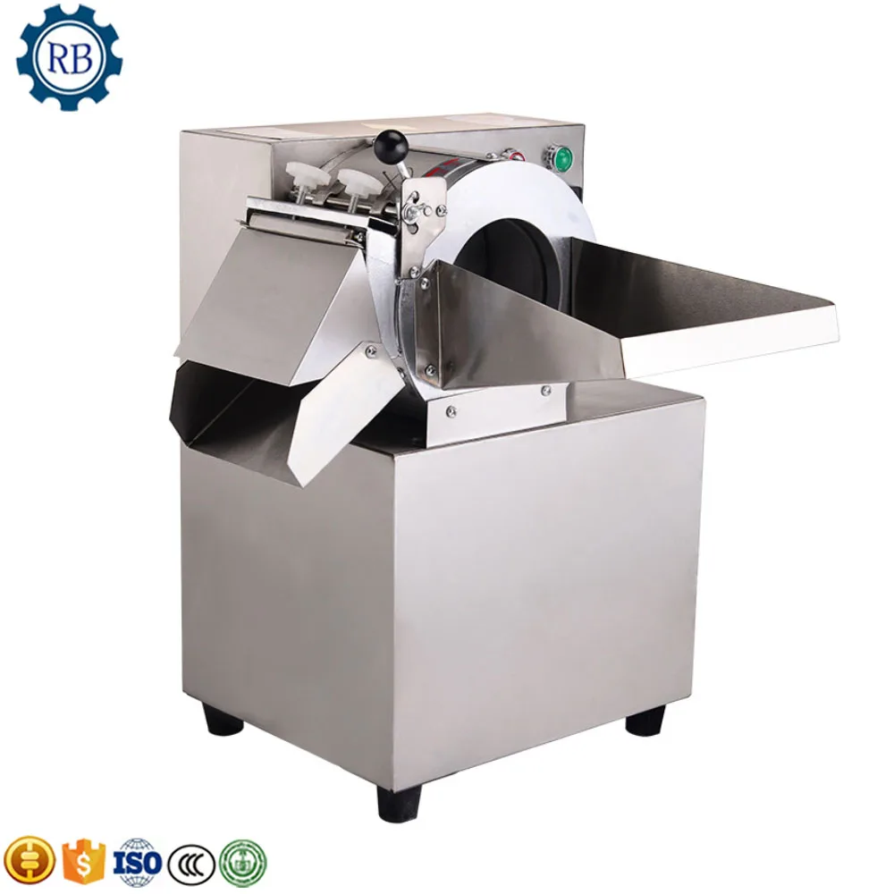 Factory Cheaper Fruit Vegetable Slicer Chopper Cutter Processing Machine Multifunctional Stainless Steel ISO 60 3 / 6 / 10 Mm RB - Image 2