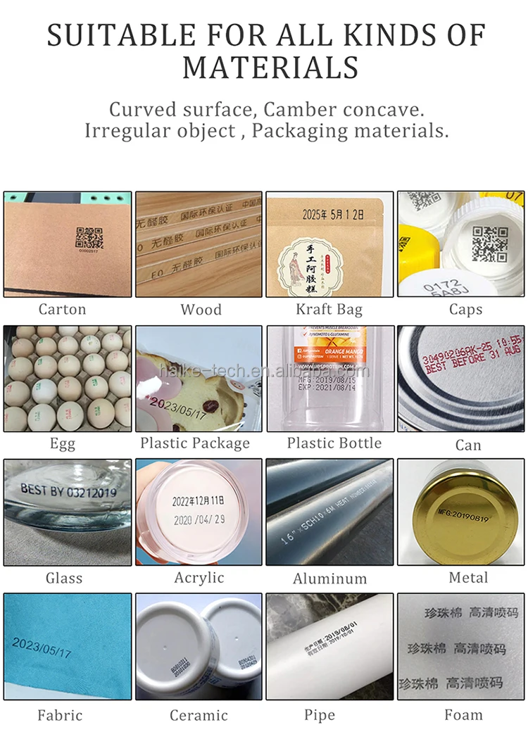 Portable Expiry Date Handjet Machine Handheld Inkjet Printer