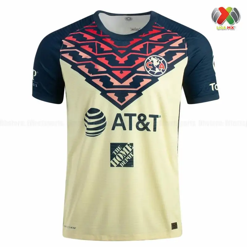 NIKE CLUB AMERICA Soccer Jersey Black (XS) 2021/2022 3RD KIT