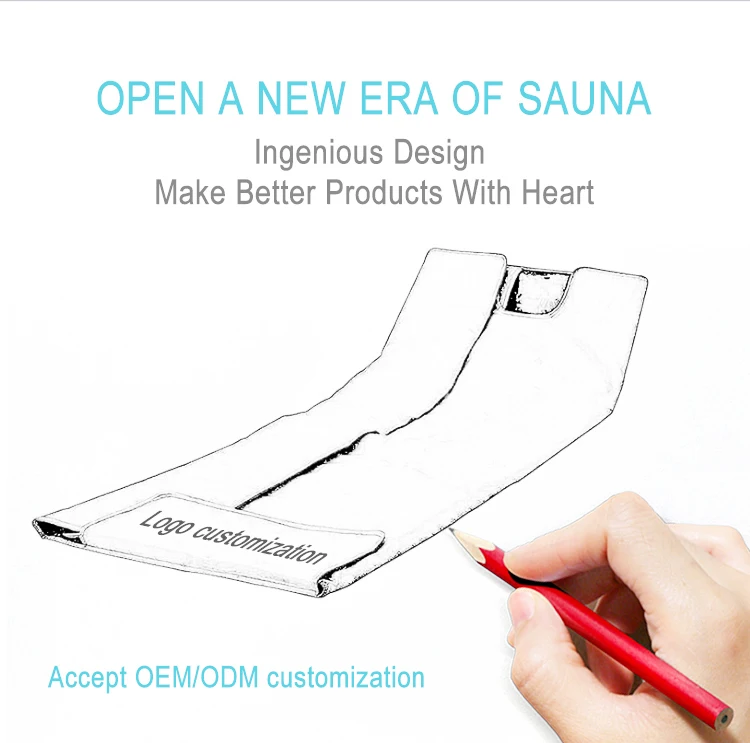 100factory Best Rated Customizable Infrared Sauna Blanket With Stone 1 Zone Sauna Blanket With