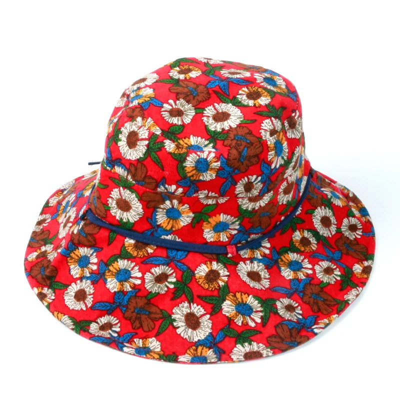 New Fashion Packable Cotton Bucket Hat 