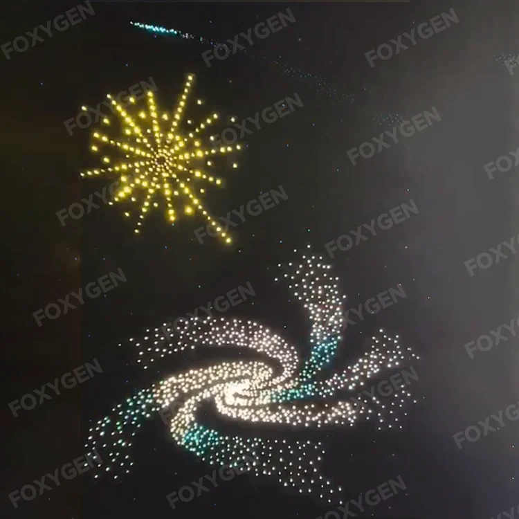 Led Fiber Optic Ceiling Decoration Materials Starlight Panels Kit 16W RGBW LED Fiber Optic for Ceiling Tiles Stretch Ceiling supplier