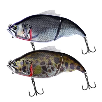 Lure Bass Artificial Hard Bait Plastic Bionic Bait Floating Swimbait 190mm 135g Multi-segment – Soft Lure – view 5