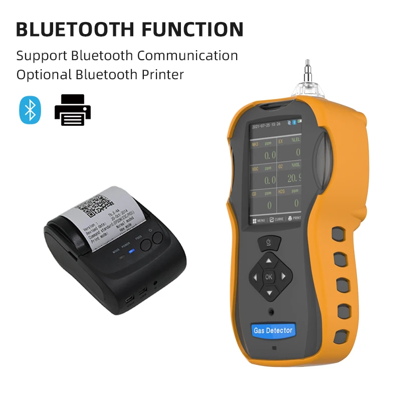 Safewill High Precision Environmental Monitor Gas Leak Detector Tube Pump Multi ES60A Portable SF6 Gas Leak Detector Price